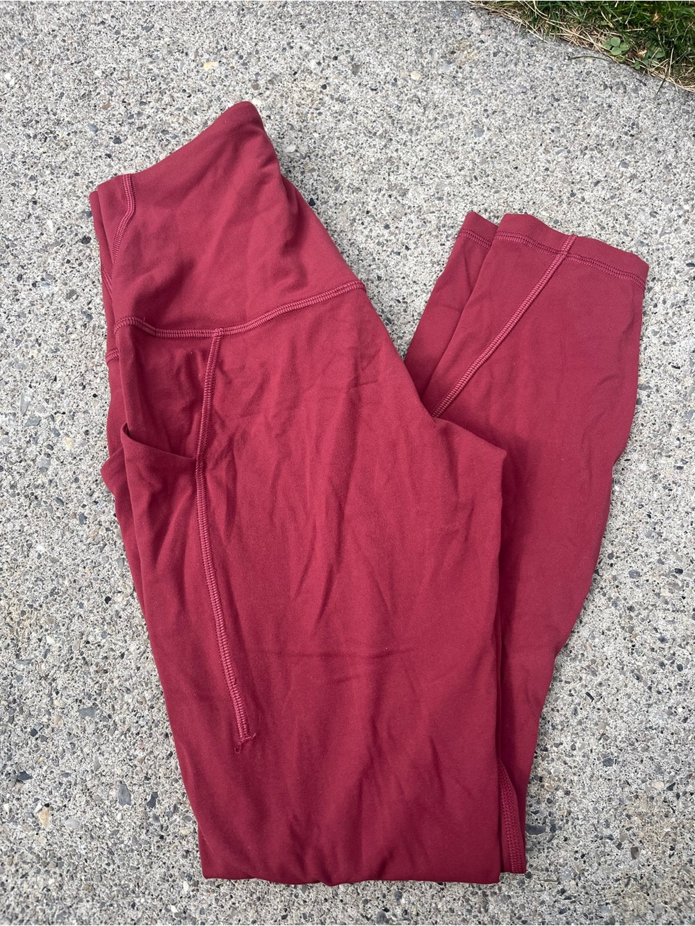 lululemon athletica High-Rise rocket Red Workout Leggings